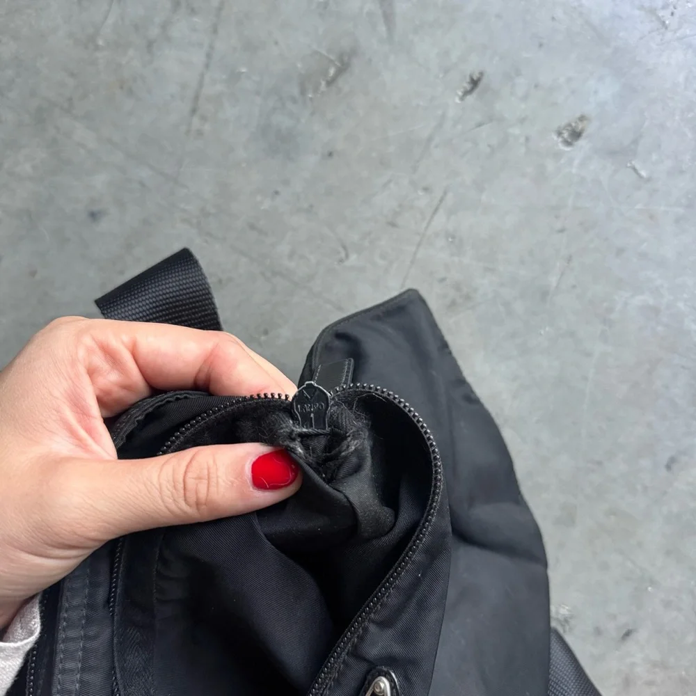 Prada Black Nylon Shoulder Bag - Picture 5 of 6